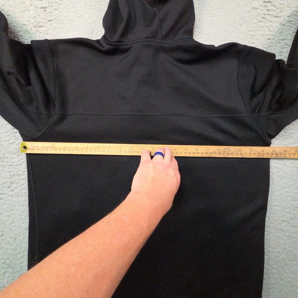 North Face Hoodie Mens L Black Full Zip Surgent Outdoor Jacket Gorpcore Hiking